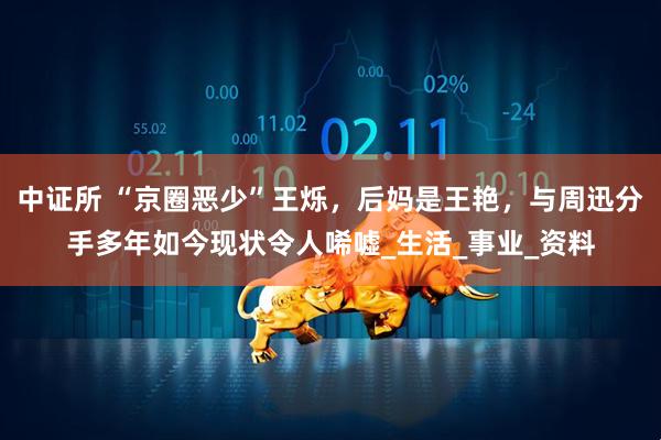 中证所 “京圈恶少”王烁，后妈是王艳，与周迅分手多年如今现状令人唏嘘_生活_事业_资料